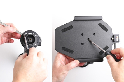 Brodit Aktiv hållare med cigg-kontakt, Samsung Galaxy Tab A 8.0 (2019 SM-T290/SM-T295) 