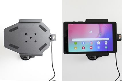 Brodit Aktiv hållare med cigg-kontakt, Samsung Galaxy Tab A 8.0 (2019 SM-T290/SM-T295) 