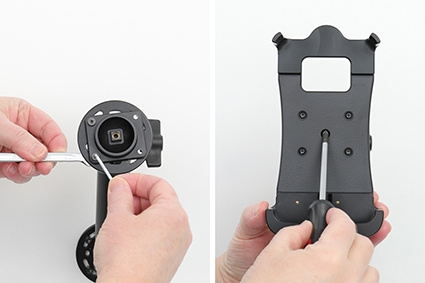 Brodit Aktiv hållare med cigg-kontakt, Honeywell CT60XP 