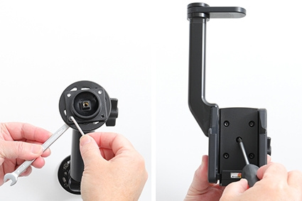 Brodit Aktiv hållare med cigg-kontakt, Denso BHT 1700 