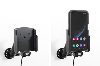 Brodit Aktiv hållare med cigg-kontakt, Samsung Galaxy Xcover 6 Pro 