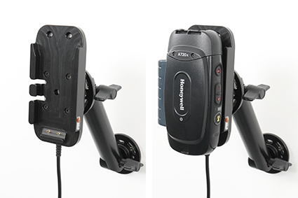 Brodit Aktiv hållare med cigg-kontakt, Honeywell A720x 