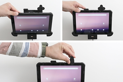 Brodit Aktiv hållare med cigg-kontakt, Honeywell EDA10A 