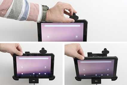 Brodit Aktiv hållare med cigg-kontakt, Honeywell EDA10A 