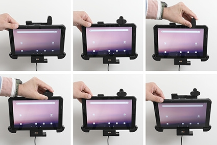 Brodit Aktiv hållare med cigg-kontakt, Honeywell EDA10A 