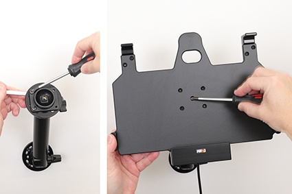 Brodit Aktiv hållare för fast installation, Samsung Galaxy Tab Active Pro T540/T545/T547/T547U 