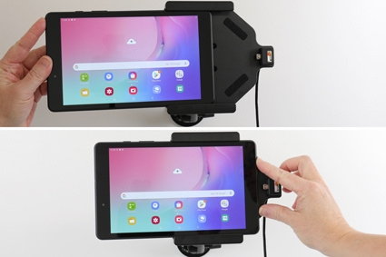 Brodit Aktiv hållare för fast installation, Samsung Galaxy Tab A 8.0 (2019 SM-T290/SM-T295) 