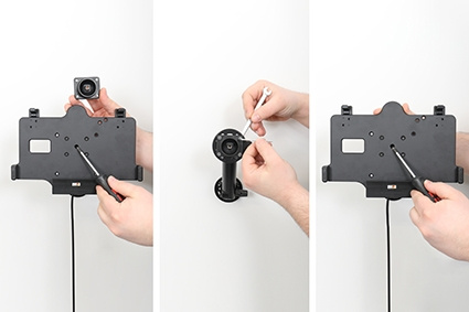 Brodit Aktiv hållare för fast installation, Samsung Galaxy Tab Active 3 SM-T570/SM-T575/5 SM-X300/SM-X306B