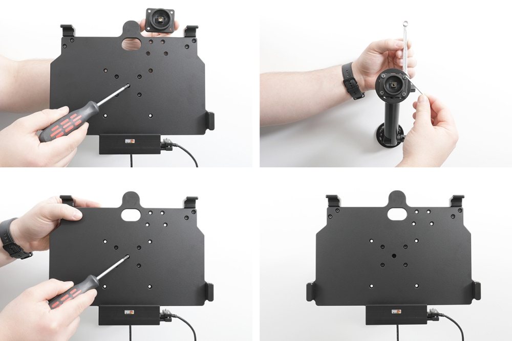 Brodit Aktiv hållare för fast installation, Samsung Galaxy Tab Active 5 Pro SM-X356B 