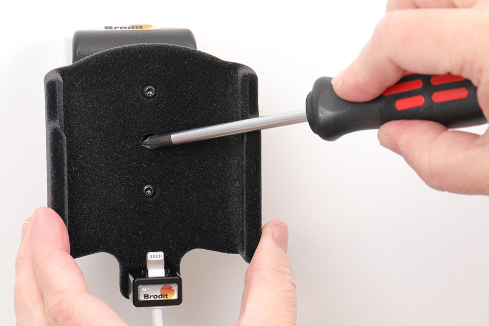 Brodit Hållare för Kabelanslutning, Apple iPhone 11 Pro 