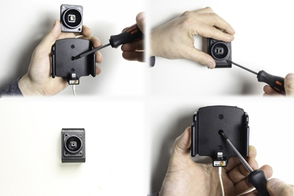 Brodit Hållare för Kabelanslutning, Apple iPhone 11/X/XR/Xs