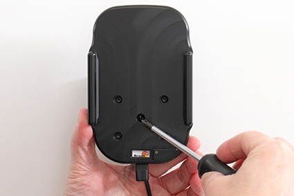 Brodit Qi trådlös aktiv hållare för fast installation, Samsung Galaxy S20 Plus 5G (SM-G986B/SM-G986F) 