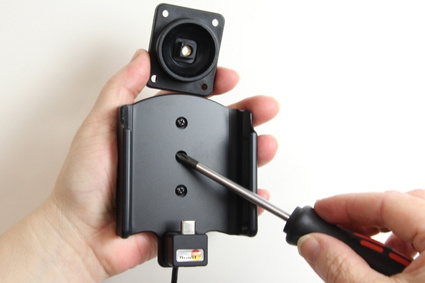 Brodit Aktiv hållare med USB-kabel och cigg-adapter, Samsung Galaxy A8 (2018) 