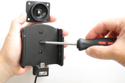 Brodit Aktiv hållare med USB-kabel och cigg-adapter, Huawei P20 Pro 