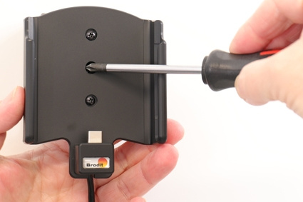 Brodit Aktiv hållare med USB-kabel och cigg-adapter, Samsung Galaxy S10+ 