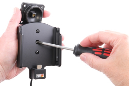 Brodit Aktiv hållare med USB-kabel och cigg-adapter, Samsung Galaxy XCover 4s 