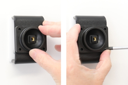 Brodit Aktiv hållare med USB-kabel och cigg-adapter, Samsung Galaxy XCover 4s 