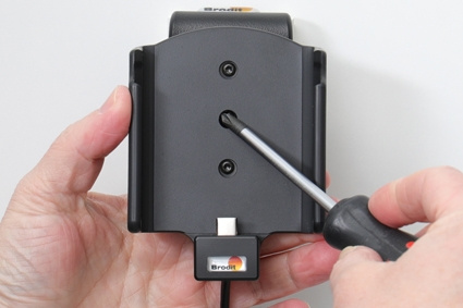 Brodit Aktiv hållare med USB-kabel och cigg-adapter, Samsung Galaxy S20 4G, 5G (SM-G981B/SM-G981F) 