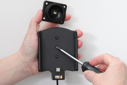 Brodit Aktiv hållare med USB-kabel och cigg-adapter, Samsung Galaxy S20 Plus 5G (SM-G986B/SM-G986F) 