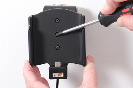 Brodit Aktiv hållare med USB-kabel och cigg-adapter, Samsung Galaxy A51 SM-A515F/DSN 