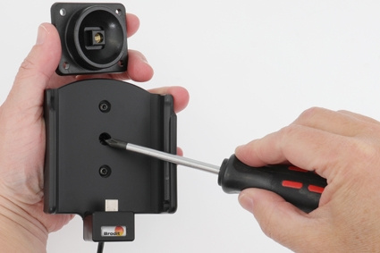 Brodit Aktiv hållare med USB-kabel och cigg-adapter, Samsung Galaxy A41 (SM-A415F) 