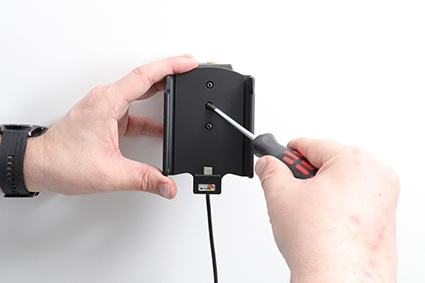 Brodit Aktiv hållare med USB-kabel och cigg-adapter, Samsung Galaxy S21+ 5G SM-G996B/SM-G996B/DS 