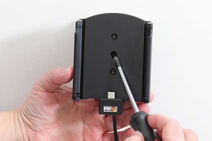 Brodit Aktiv hållare med USB-kabel och cigg-adapter, Samsung Galaxy S22 Ultra 5G (SM-S908B/SM-S908B/DS) 