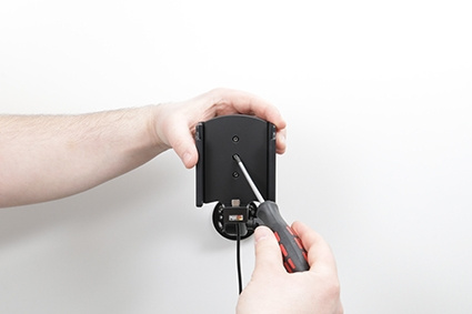 Brodit Aktiv hållare med USB-kabel och cigg-adapter, Samsung Galaxy S23+ SM-S916B/DS 