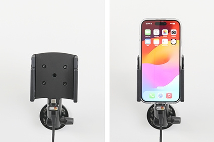 Brodit Mobilskal med Aktiv hållare och billaddare, Apple iPhone 15 Pro 