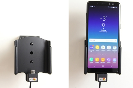 Brodit Aktiv hållare för fast installation, Samsung Galaxy A8 (2018) 