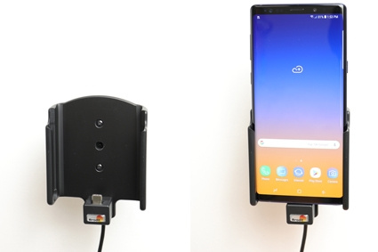 Brodit Aktiv hållare för fast installation, Samsung Galaxy Note 9 