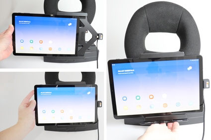 Brodit Aktiv hållare för fast installation, Samsung Galaxy Tab S4 10.5 SM-T830/SM-T835 