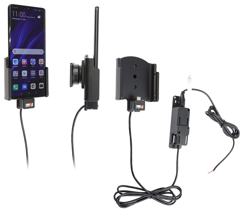 Brodit Aktiv hållare för fast installation, Huawei P30 Pro 