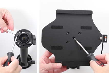 Brodit Aktiv hållare för fast installation, Samsung Galaxy Tab S6 Lite SM-P610/SM-P615 