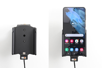 Brodit Aktiv hållare för fast installation, Samsung Galaxy S21+ 5G SM-G996B/SM-G996B/DS 