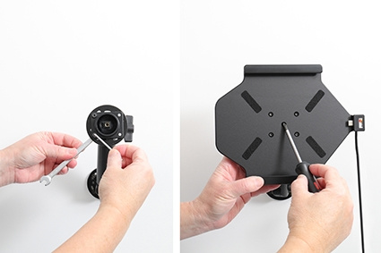 Brodit Aktiv hållare för fast installation, Lenovo Tab K10 TB-X6C6F 