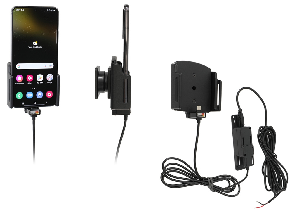 Brodit Aktiv hållare för fast installation, Samsung Galaxy S22+ 5G (SM-S906B/SM-S906B/DS) 