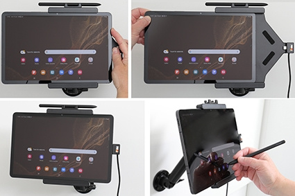 Brodit Aktiv hållare för fast installation, Samsung Galaxy Tab S8 SM-X700 