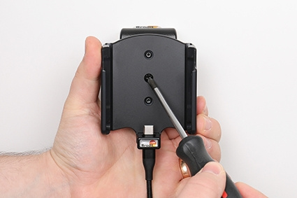 Brodit Aktiv hållare för fast installation, Apple iPhone 15/15 Pro