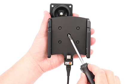 Brodit Mobilskal med Aktiv hållare för fast installation, Apple iPhone 15 Pro Max 