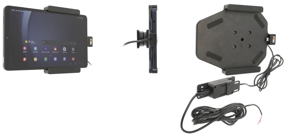 Brodit Aktiv hållare för fast installation, Samsung Galaxy Tab A9 SM-X110/SM-X115 