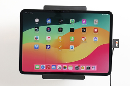 Brodit Aktiv hållare för fast installation, Apple iPad Pro 11 2024 (A2836, A2837, A3006) 