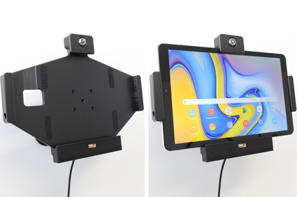 Brodit Hållare med nyckel-lås, Samsung Galaxy Tab A 10.5 SM-T590/SM-T595 