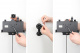 Brodit Hållare med nyckel-lås, Samsung Galaxy Tab Active 3 SM-T570/SM-T575/5 SM-X300/SM-X306B Brodit Hållare med nyckel-lås, Samsung Galaxy Tab Active 3 SM-T570/SM-T575/5 SM-X300/SM-X306B