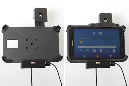 Brodit Hållare med nyckel-lås, Samsung Galaxy Tab Active 2 SM-T390/SM-T395 