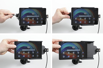 Brodit Hållare med nyckel-lås, Lenovo Tab M8 4th Gen 