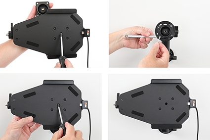 Brodit Hållare med nyckel-lås, Samsung Galaxy Tab A9 SM-X110/SM-X115 