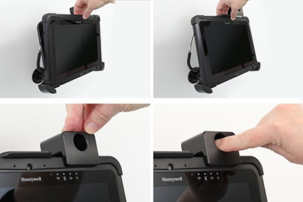 Brodit Hållare med nyckel-lås, Honeywell RT10 