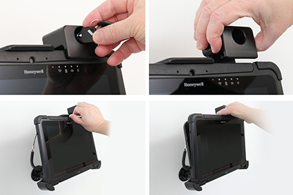 Brodit Hållare med nyckel-lås, Honeywell RT10 