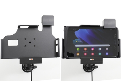 Brodit Hållare med fjäder-lås, Samsung Galaxy Tab Active 2 SM-T390/SM-T395/3 SM-T570/SM-T575/5 SM-X300/SM-X306B